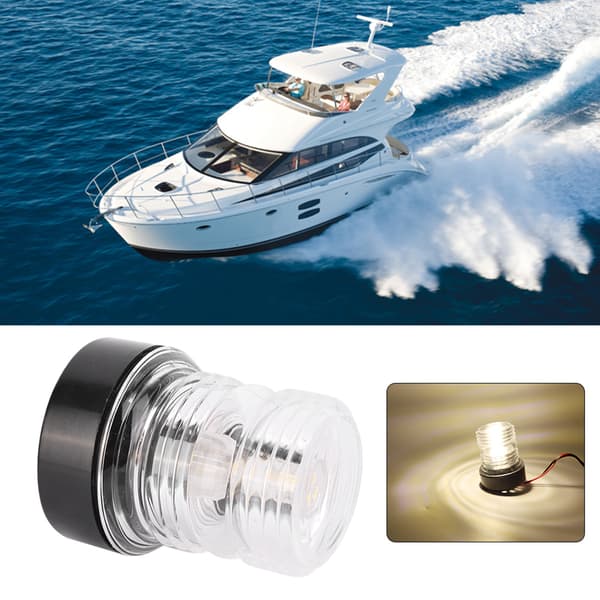 Marinebåd Yacht LED Navigationslys 360 Grader Gul 12V