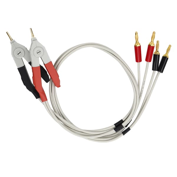 4 Terminal Digital Bridge Test Clip Lav Resistans Testkabel