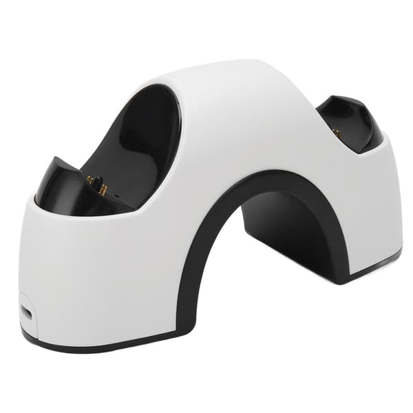 PS5 Ladestasjon Multifunksjonell Hurtiglading Dock Dobbel Lader med LED-indikator