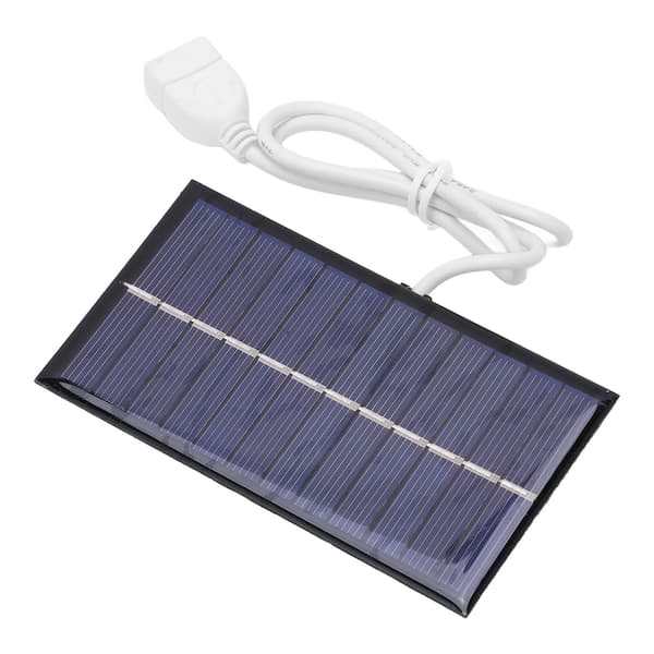 1W 6V Solcellepanel Bærbar DIY Solcellepanel for Mobiltelefon Hjemmebelysning