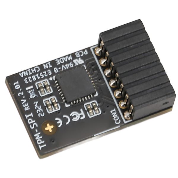 TPM 2.0 Modul SLB 9670 SPI 14Pin Säkerhetskryptering för ASUS Moderkort Windows