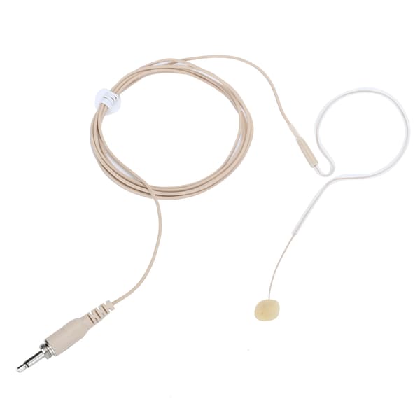 3,5 mm Jack Single Earhook Mikrofon Headset Skrue Kondensatormikrofon til Karaoke