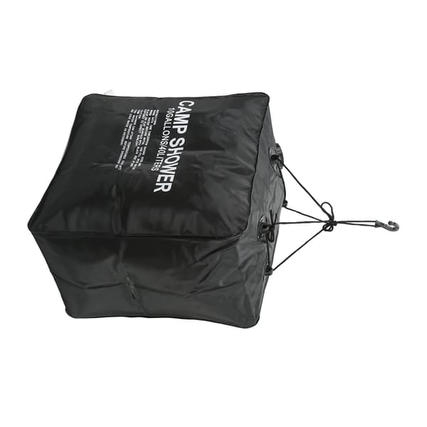 40L Solar Camp Dusjpose med Sprøyte PVC Gummi Plast UV-sikker Belegg Utendørs Vannpose
