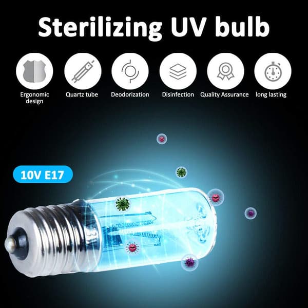 3W E17 UV Rengöringslampa