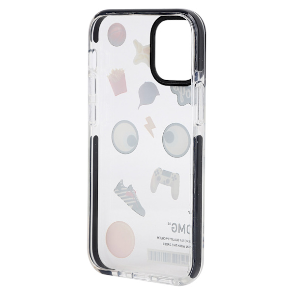 Robust silikonfodral med helkroppsskydd för iPhone 12