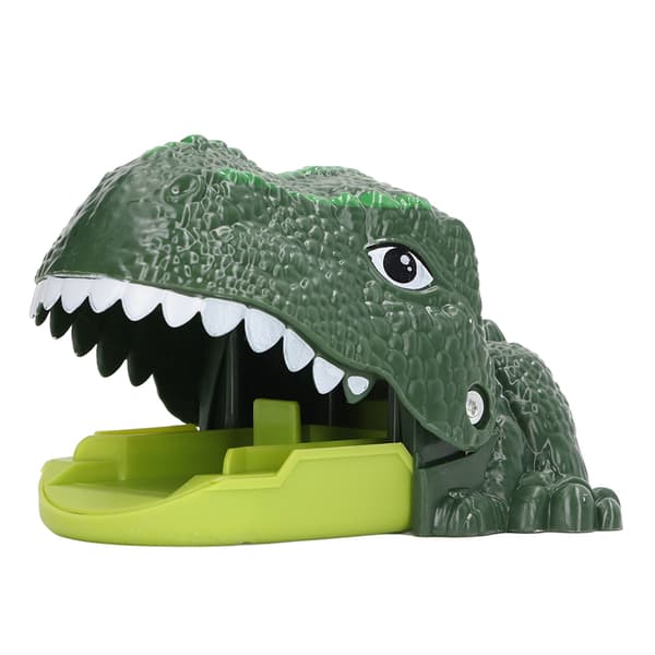 Dinosauriebil för barn, tröghetsdriven, grön leksak för pojkar och flickor