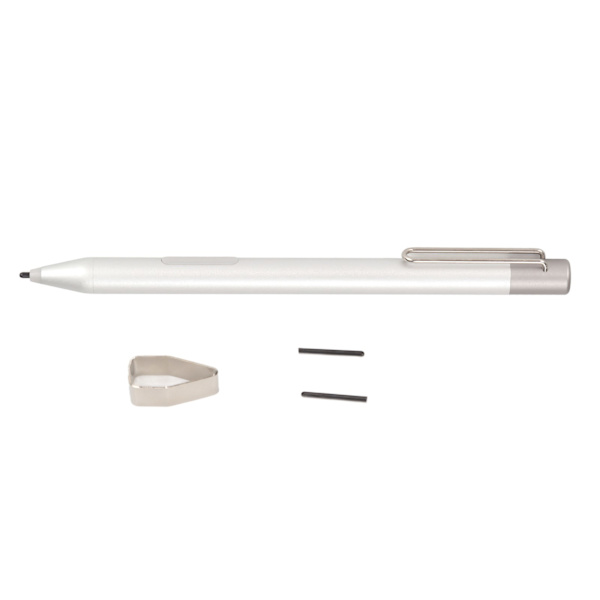 Surface Pro 3 Pro4 Pro5 Pro6 Go Book Laptop Studio Silver Kapacitiv Stylus Pen Tablet