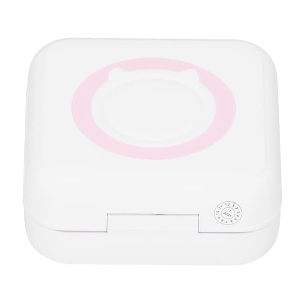 Mini Termisk Printer Trådløs Bluetooth Bærbar Label Maker 200dpi Pink