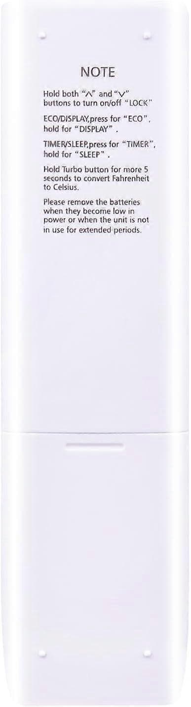 Replacement Remote Control Suitable for TCL Air Conditioner Fahrenheit Celsius Conversion