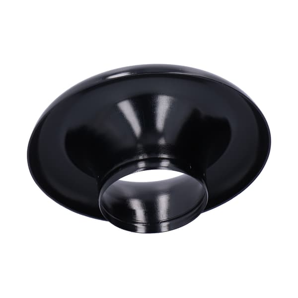 3,5 tommer Cold Air Intake Turbo Horn Velocity Stack Adapter CNC Aluminium Bilmodifikationstilbehør Sort