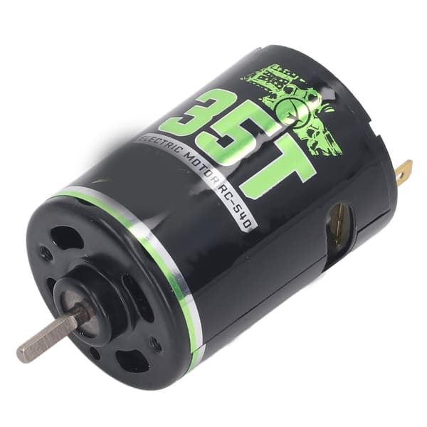 540 Børstet Motor 35T med 1/3 Reduktionsgearkasse til RC Bil Crawler