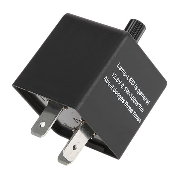 CF14KT 3-benet 12V Justerbart Blinkrelæ LED Blinklys
