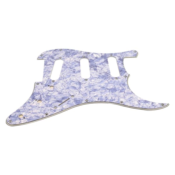 Gitarrplektrumskydd Ersättning Aluminiumfolieskydd PVC Repskydd Gitarrskyddsplatta GSSS37