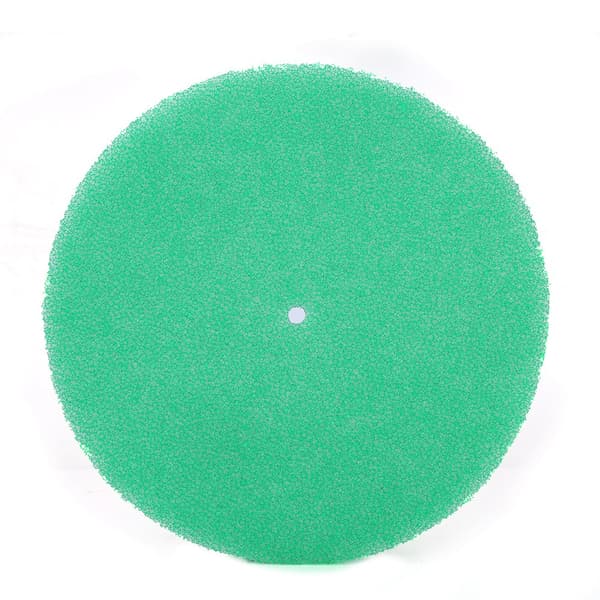 20 * 250 mm sopphode luftfilter erstatningssvamp 3-lags luftfilter svamp grønn