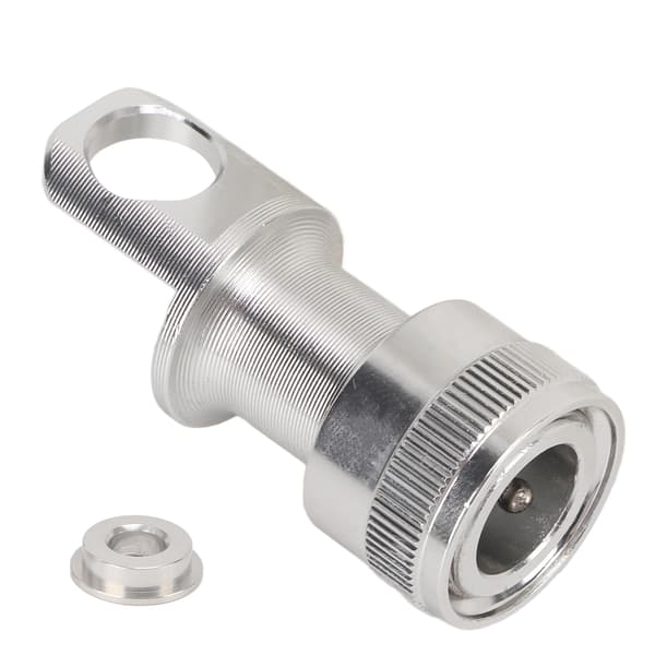 MEIJUN Snabbkopplingspedalspänne Hållare Brompton Vikcykel Portabel Ramfäste Adapter Silver