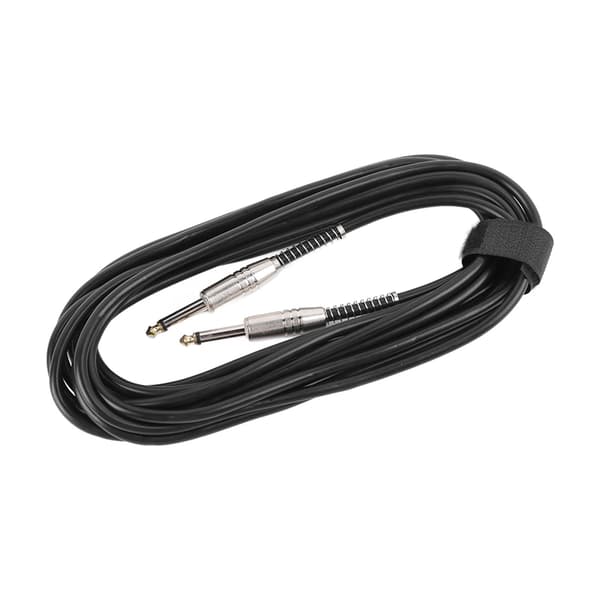 Guitar Patch Kabel 6,35 mm Pedal Stik Kabel 3 Meter Instrument Tilbehør til Bas Elguitar
