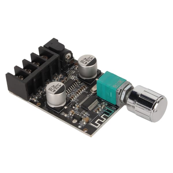 Mini Stereo Bluetooth 5.0 Dobbel Kanal Digital Effektforsterkerkortmodul