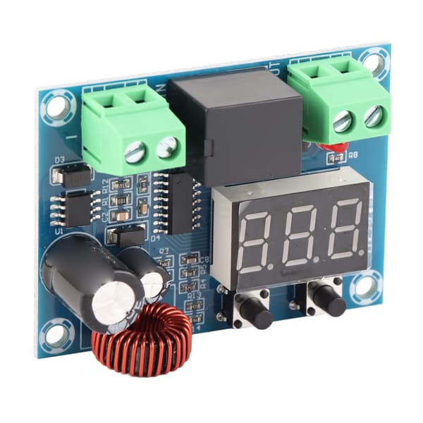 XH‑M609 12‑36V Digital Display DC Batteri Lågspänningsfrånkopplingsskyddsmodul