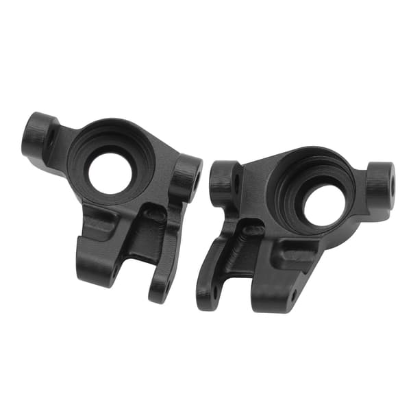 Styrekop i aluminiumslegering til Axial SCX6 1/6 RC Bil Sort Professionel