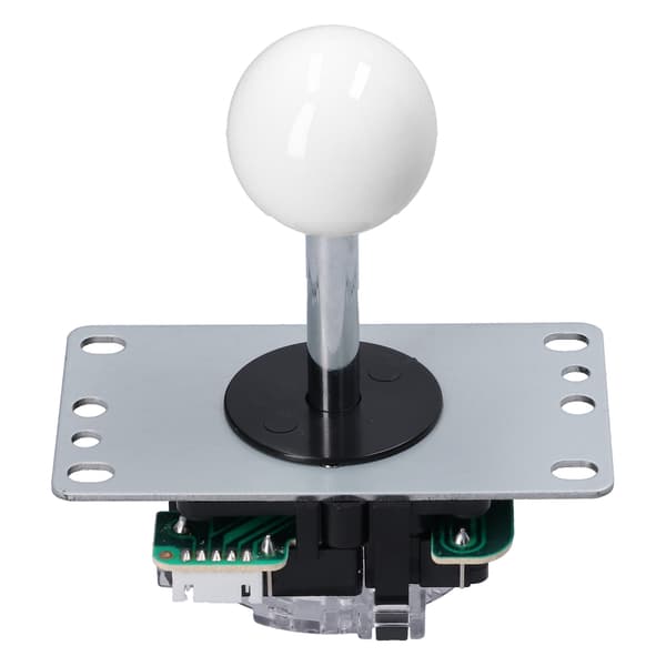 QM070901 Nullforsinkelse Arkadespill Joystick Kit DIY Deler med Encoder Board 10 Knapper MAME Blandet Farge Hvit