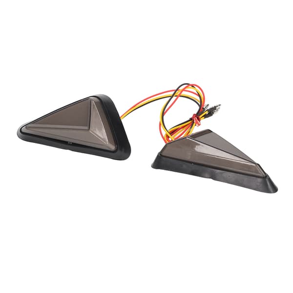 2 stk. Motorcykel LED Blinklys Flush Mount Indikator Blinker Universal Motorcykel