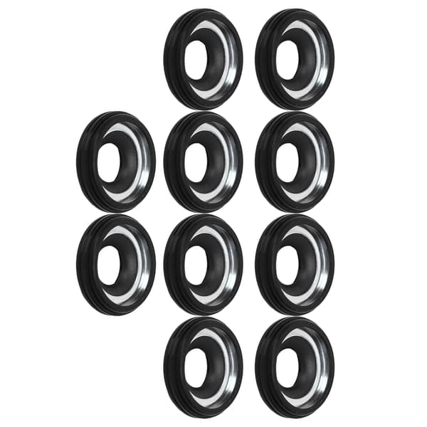 10 ST AC Kompressor Axel Tätningssats Gummi Kompakt Struktur Passar DKS32C