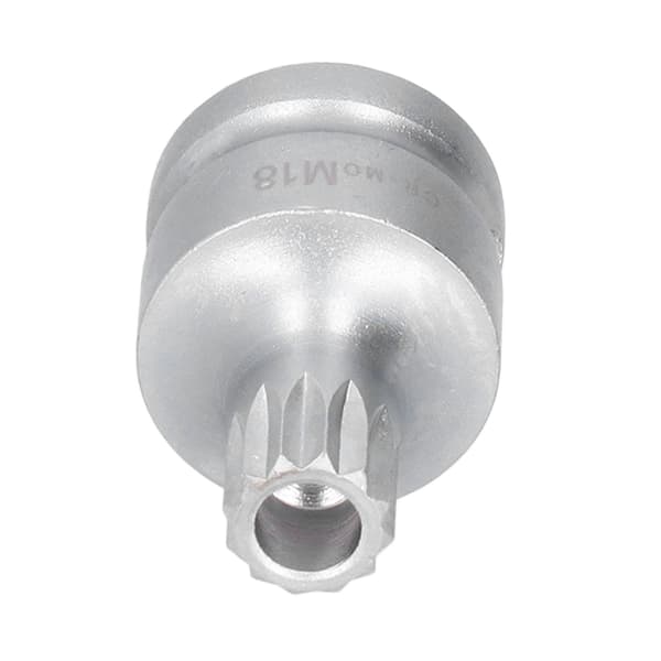 3/4in 20mm M18 Spline Bit Socket Triple Square Metall Antikorrosjon Universal Bor Del for Bil