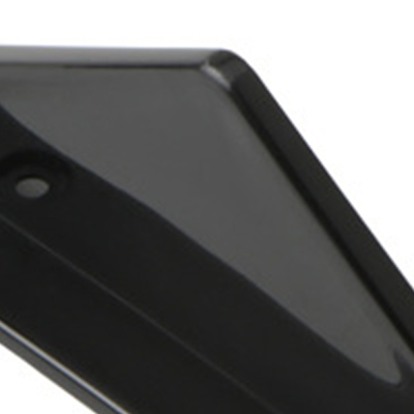 4 stk. Bagkofanger Hajfinne Mini Buet Sort Bil Diffuser Spoiler