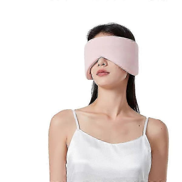 3D Sovemaske, Super Letvægts Silkeagtig Blød Øjenmaske til Søvn Pink