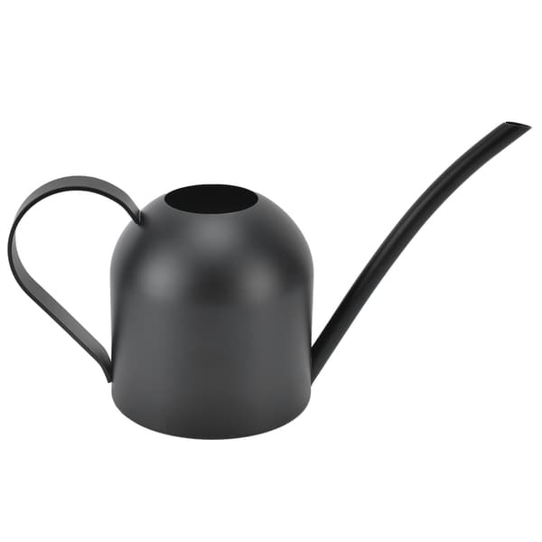 500 ml Sort Rustfrit Stål Lang Tud Vandkande til Potteplanter og Blomster