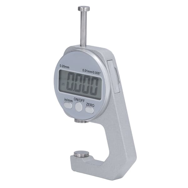 Digital tykkelsesmåler elektronisk skydelære 0-20 mm rækkevidde LCD-display