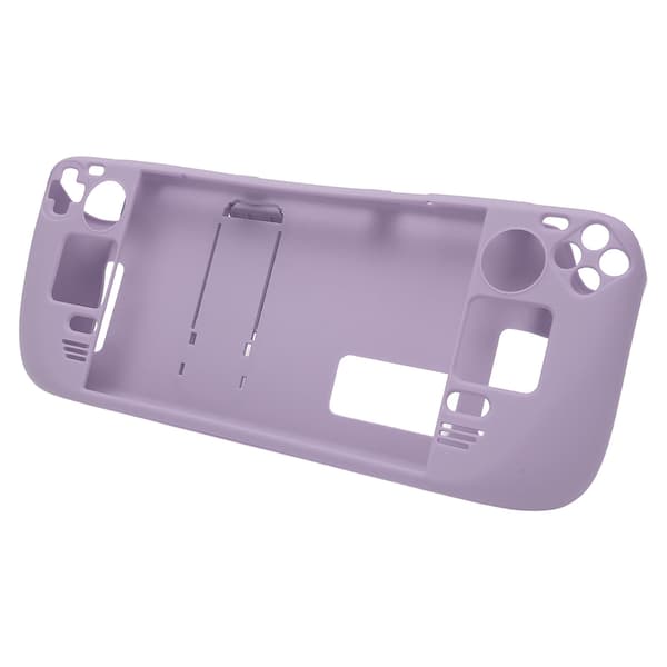 Steam Deck Skyddsfodral Lila Fingeravtrycksresistent Handsfree Stativskydd