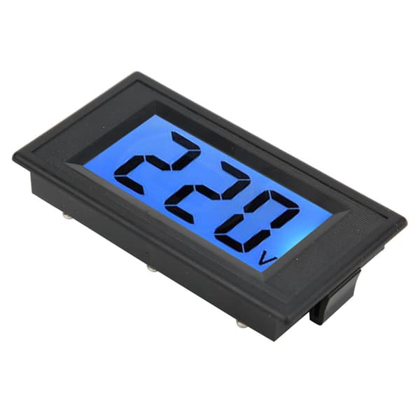 YB5135D LCD To-leder Digitalt Display Voltmeter AC Spenningstester Målerpanel AC80 500V Måleområde
