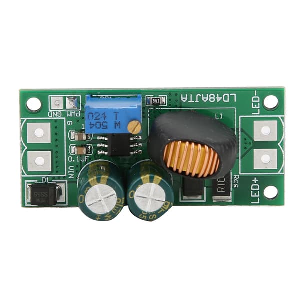 LED Driver Modul LD48AJTA 72W DC 6-50V 1-3A PWM Regulator Strømkonverter H 2A 8-36V Uden Terminal