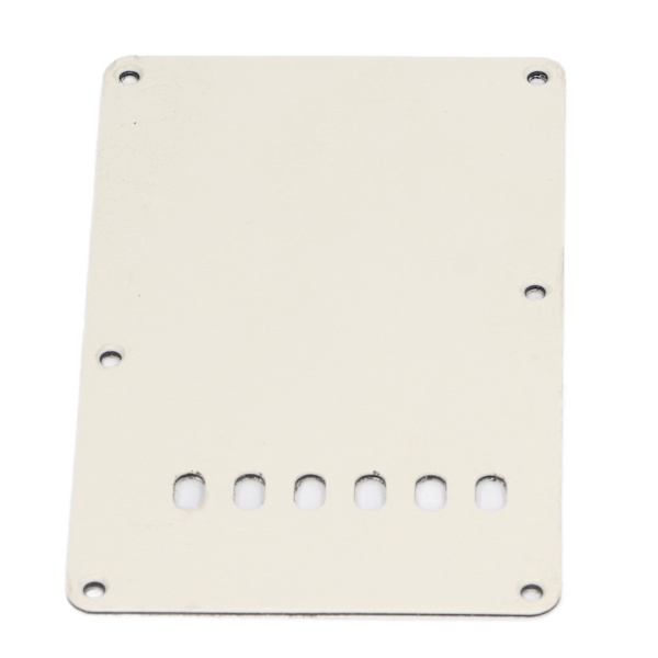 2 st elgitarr bakplatta 6 hål robust utsökt utseende gitarr plektrumskydd bakplatta beige