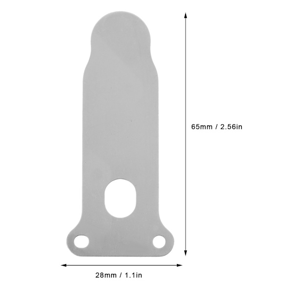 5 stk. 65 Stor Tungeform Metal Luftkompressor Ventilplade Tilbehør