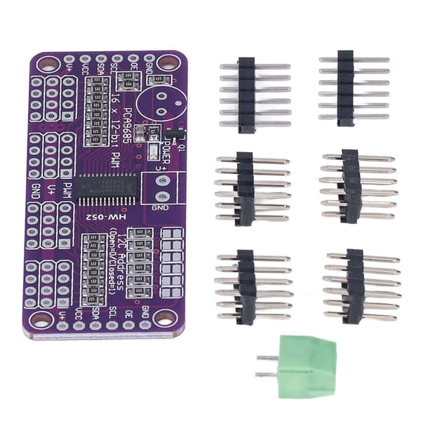 PCA9685 16 Kanal 12 Bit IIC PWM Servo Motor Driver Kontroller DIY Modul