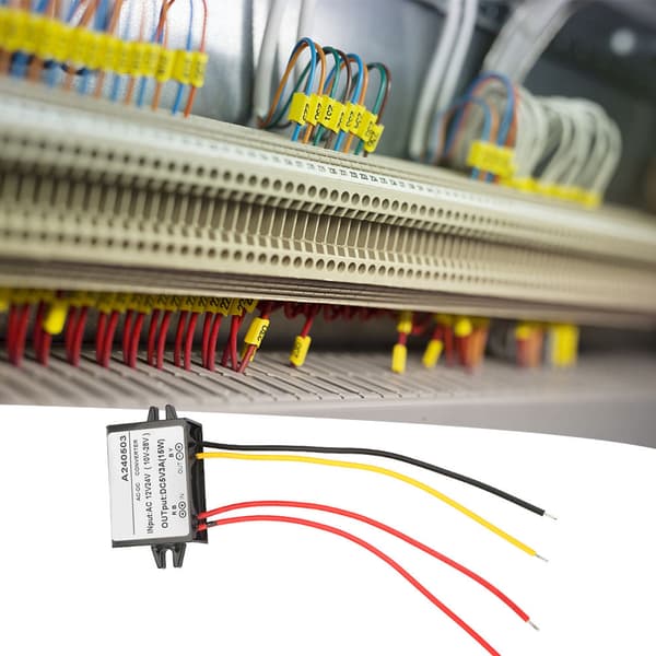 AC DC 12V 24V til 5V Buck Converter Strømforsyningsmodul