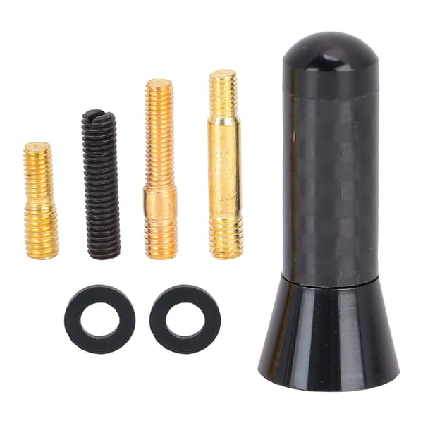 3,5 cm 3,55 cm Antenn Kort Aluminiumlegering Kolfiber Bilmodifiering Universal
