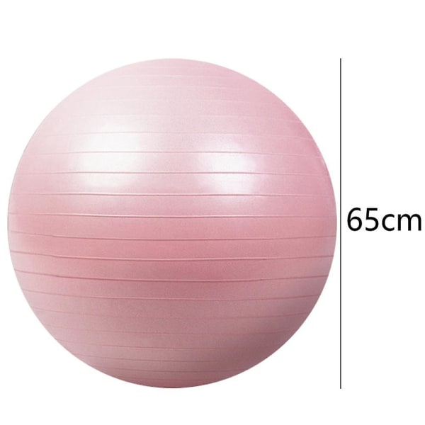 Yoga Fitness Bold, Balance Ball Stol Til Yoga Pilates Fitness Balance Træning Fantasy Powder 65Cm