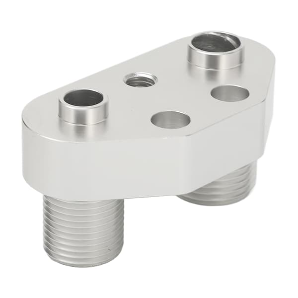 Sanden SD7B10 7176 Kompressor AC Adapter Genopbygningssæt Aluminiumlegering Lige Montering God Forsegling