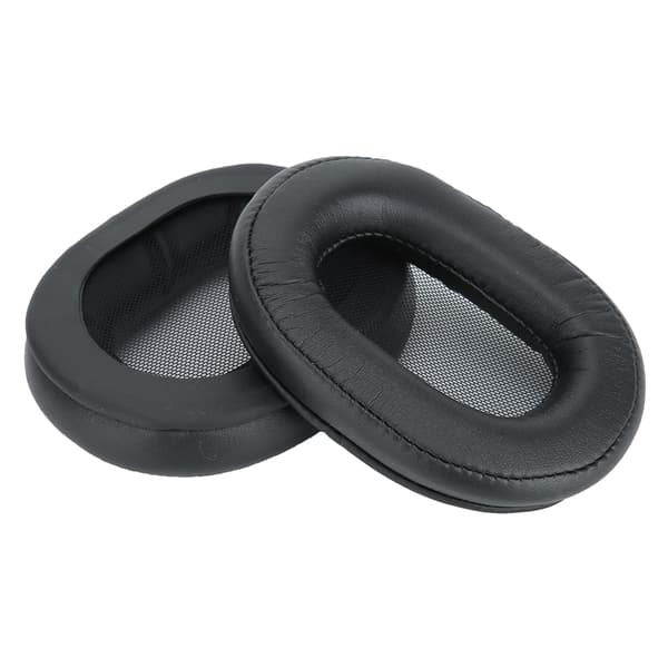 Sort bomulds ørepuder til Sony MDR-1ABT, MDR-1RBT, MDR-1RNC - 2 pak