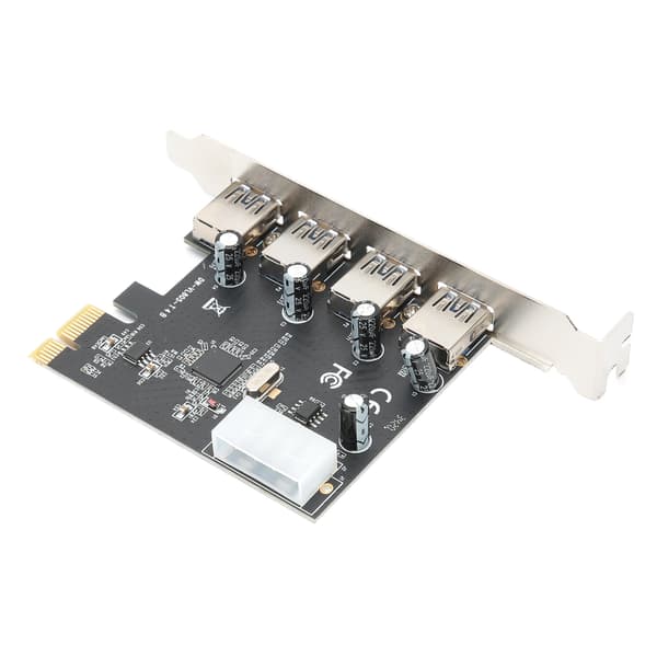 4 Portin USB 3.0 PCIe -korttimuunnin NEC-sovitin