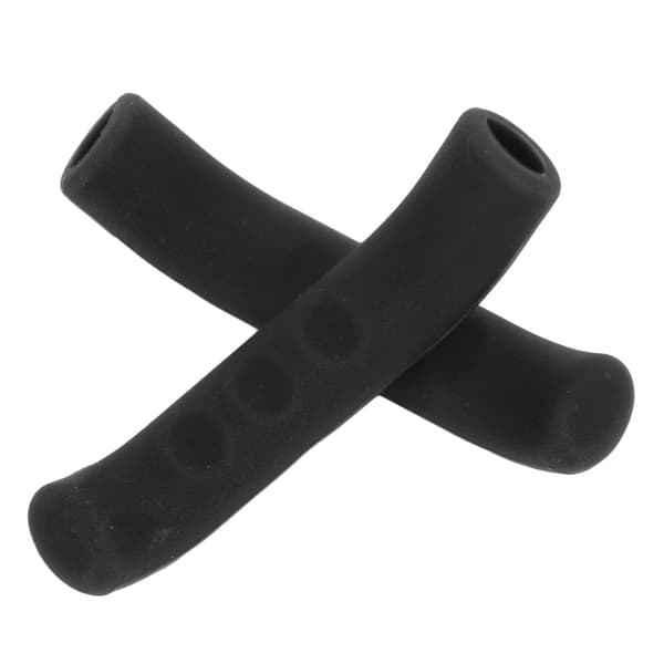 Ergonomisk Silikone Cykelbremsegreb Cover til Mountain Road Cykel Sort