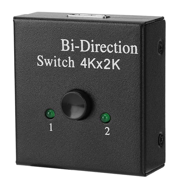 HDMI BiDirection Converter Switcher Splitter 1 Input 2 Output Video Adapter Sort