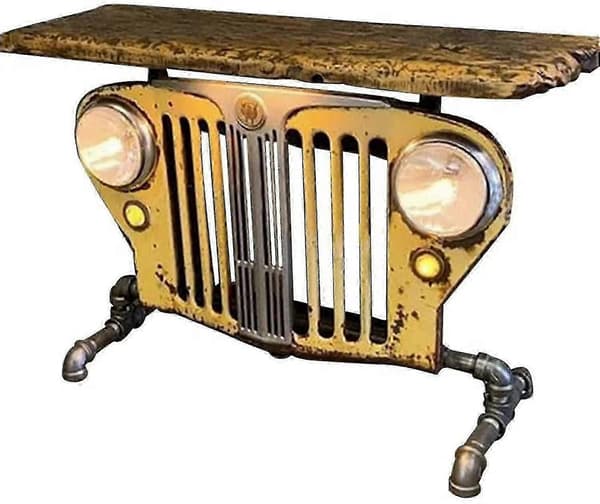 Steampunk Industriel Bordmodel-gulstørrelse15*7*15cm