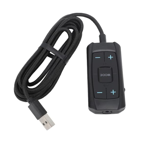 7.1 USB Lydkort Ekstern Bærbar for Laptop Stasjonær Datamaskin PS5