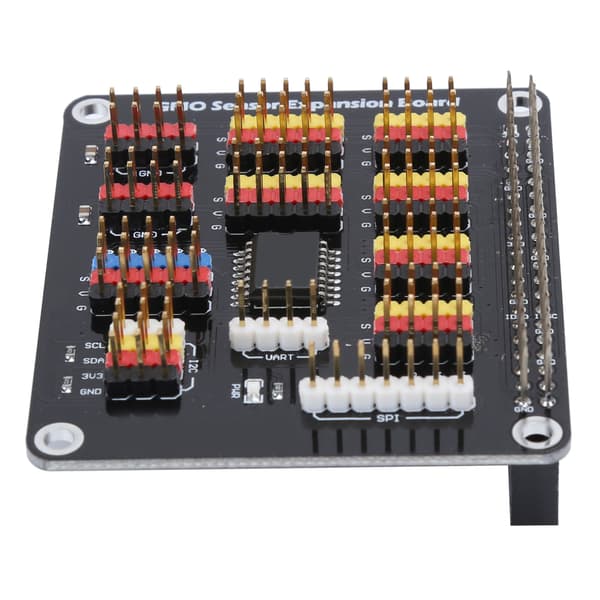 Raspberry Pi 4B 3B Plus AD DA Utvidelseskort Digital Analog Konvertering Spenningsdeteksjon