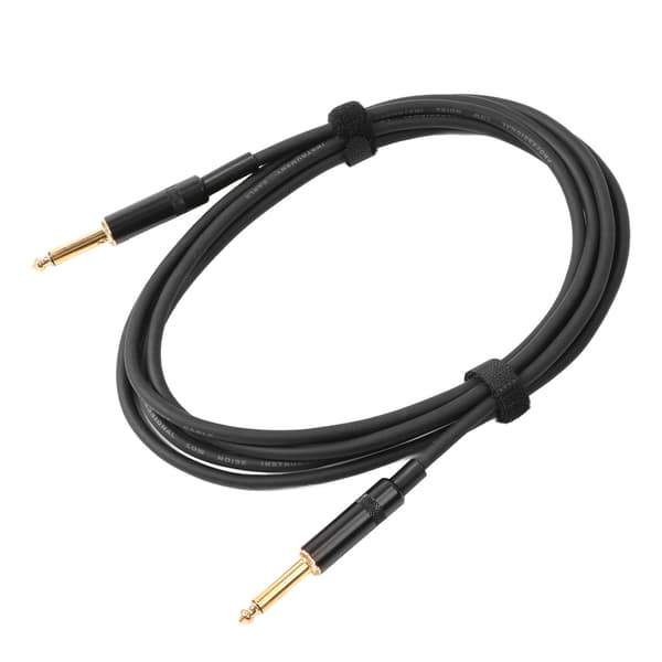 Elgitarr Tyst Kabel Brusreducering Ljud Dämpningskabel Bas Högtalaranslutningskabel 3 Meter Dubbel Rak Plugg