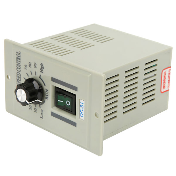 Mini Permanent Magnetisk DC Motor Hastighedsregulator DC-51 110V Input 0-90V DC Output